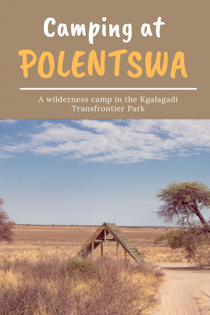 Polentswa campsite 2024